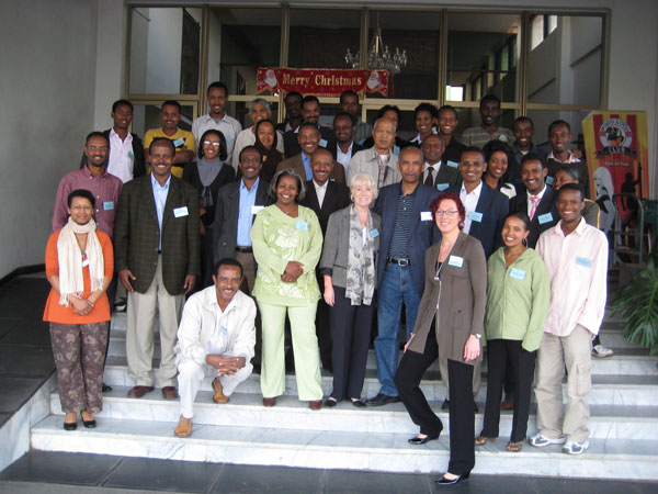Ausbildung von Äthiopern zum Basic Consultant in 2009 und 2010.